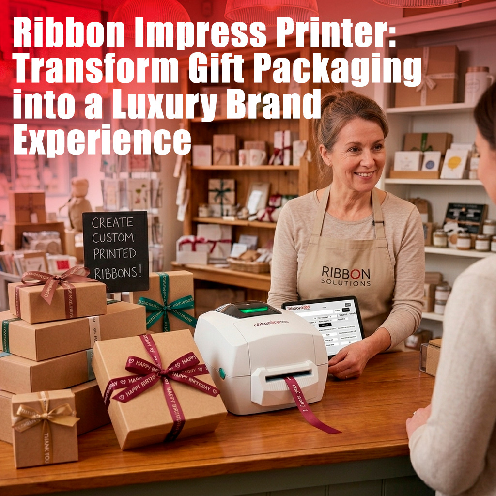Ribbon Impress Printer: Transform Gift Packaging into a Luxury Brand Experience
