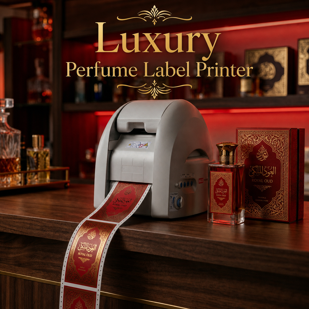 Luxury Perfume Label Printer